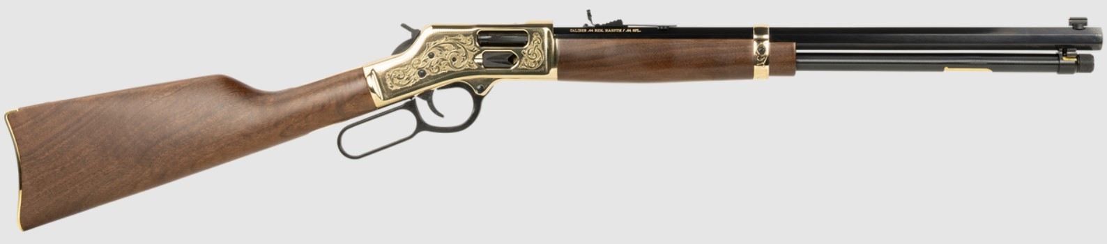 HENRY BIG BOY BRASS DELUXE ENGRAVED .44 MAG/.44 SPL 10RD 20IN BARREL H006GD - 556 Black Friday Promotion